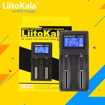 1-5 kom. LiitoKala Lii-PD2 18650 Punjač za 3,7 U litij-ionska 18650/18500/16340/26650/21700 /20700/18350/ Baterija CR123A 1.2 U