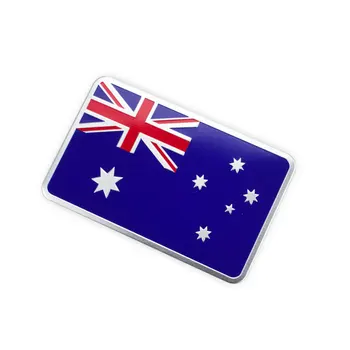1 Kom. Auto Oprema 3D aluminijska legura metala AUSTRALIJA amblem ikonu Oznaka Australska Zastava Badg univerzalni