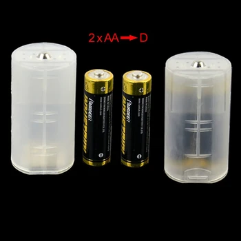 1 komplet AAA na AA/AA na C/AA na D/2AA na D Baterija Kombinirani Element Baterijski Blok Adapter 2 AAA AA Držač Torbica Pretvarač Prekidač