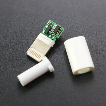 1 komplet YT2157 Lightning Dock, USB Priključak S чиповой karticom ili bez utikač / utičnica priključak Zavarivanje Podaci OTG Linijski Interface DIY Kabel za prijenos podataka