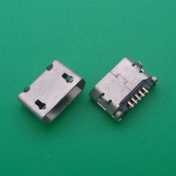 100 kom./lot 5Pin 6,4 mm Micro USB 5pin DIP Priključak za mobilni telefon, Micro USB priključak PCB aparat za varenje priključak STANA USTA