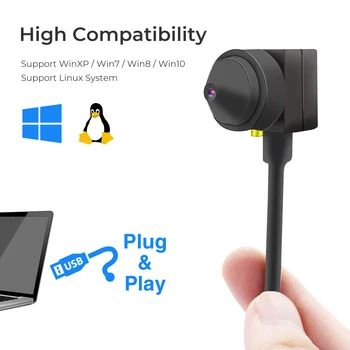 1080 P USB Kamera prilagodnik za širokokutna snimanja Mini Kamera Cctv Kamera Sa Objektivom 3,7 mm 720 P USB Kamera Mini Web-Kamera za video nadzor