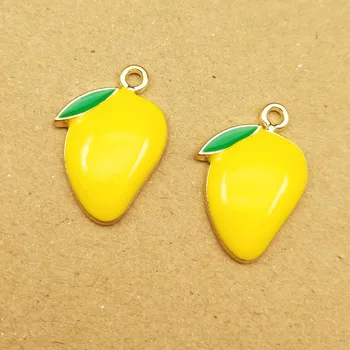 10шт 15x21 mm emajl mango milina za izradu nakita su naušnice privjesak narukvica i ogrlica ovjes diy dizajn ovjesa