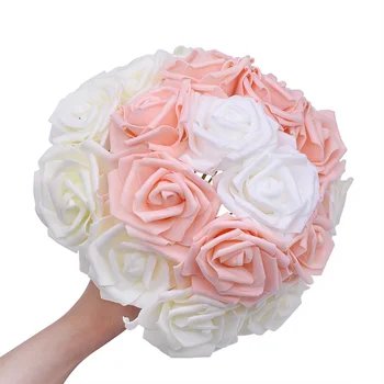 10шт 8 cm, Umjetno Cvijeće Ruže Scrapbooking DIY Zanat PE Pjene Cvjetni Buket Svadbeni Cvijet Lažni Cvijeće za Vjenčanje Nakit