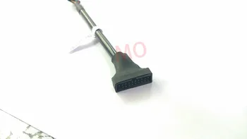 10шт USB 2.0 9-Pinski Konektor za povezivanje na matičnu ploču USB 3.0 20-Pinski штекерный Kabel 14 cm Novi