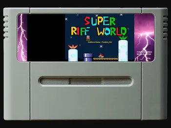 16-bitni igre * SUPER* RIFF WORLD (verzija PAL EUR !!)