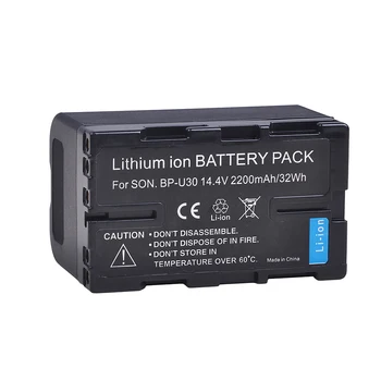 1x2200 mah BP-U30 bp-u30 litij-ionska baterija za Sony PMW-100, PMW-150, PMW-200, PMW-300, PMW-300K1, PMW-300K2 Skladište
