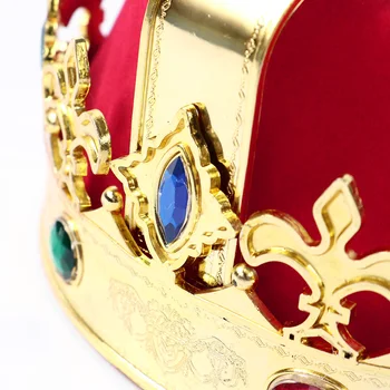 2 komada Kralj Crown Prince Šešir Žezlo Ukras Cosplay Rekvizite Dječji Maske, Kostim Pribor Večernje Elegantan Haljine Pribor