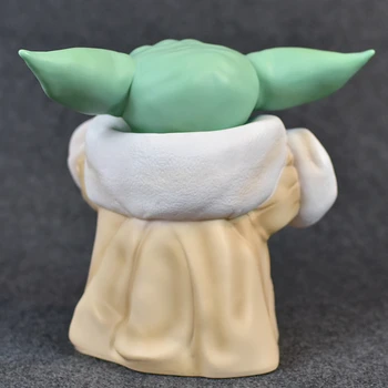 20 cm Lik Star Wars Baby Yoda Zbirka Igračaka Grogu Mandalorian PVC Minijaturne Toys Lutka deco Poklon Za Dan djeteta