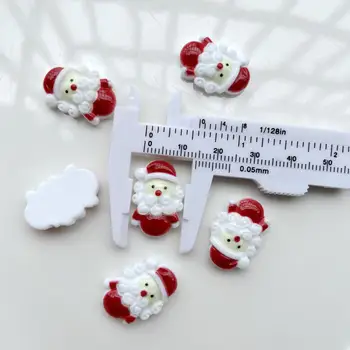 20 komada multi stil Mini Djed Mraz Mini kip smole uređenje doma Mini božićne dekoracije album za albume ukras