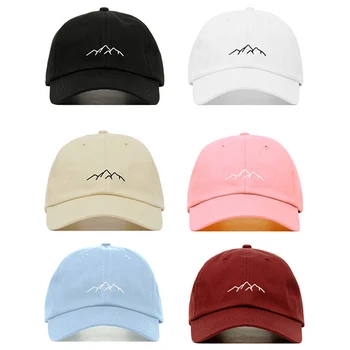 2019 proljeće-ljeto modela, jednostavna kapu s vezom, ljetne sunčane kape, sportska šešir za tatu, modni svakodnevne kape