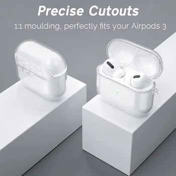 2021 Najnovije Meko/tvrdo Sjedalo Za Apple Airpods 2/3 Zaštitna Torbica Za Bežične Bluetooth Slušalice Za Apple Air Pods 3 Stalak za punjenje kutija