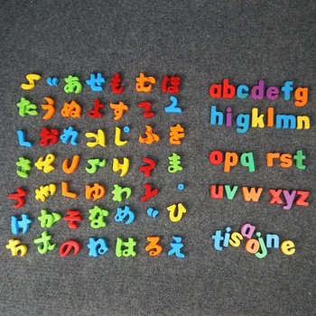 26 1 inčni Engleski Alfabet plastične Šarene Crtani Magneti Slova na Hladnjak model Dječjem Razvoju Igračke