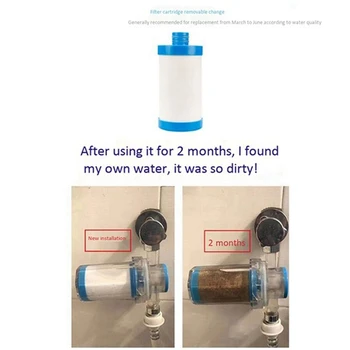 2X Potrošačke Za Čišćenje Od Nečistoća Hrđe I Kamenca Stroj za Pranje rublja Bojler Tuš Filter Za Vodu Filter za Pročišćavanje Vode