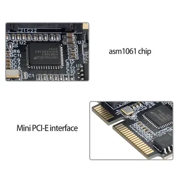 3.0 s dva priključka za Mini PCI-E karticu PCI Express Adapter je Pretvarač Kartica za Proširenje tvrdog diska ZIHAN