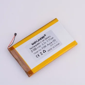 3,7 2100 mah Punjiva litij-polimer Li-ion baterija Za čitanje e-knjiga kobo aura HD baterija KOBO AURA HD e-ink baterija