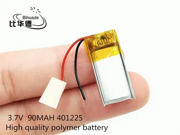 3,7 U litij-polimer baterija 041225 401225 90 mah skladište ručka rekorder Bluetooth Baterija