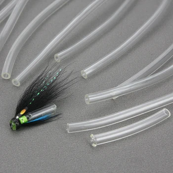 3,8 mm prozirna soft крючковые cijevi hookguide plastične cijevi za vezivanje muha materijali