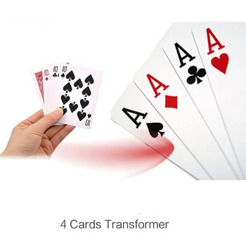 4 Karte Transformator Trikove 10 Na kartu Magijske Rekvizite 10 Izmjena Čarobne setovi Izbliza Ulični Card Rekvizite