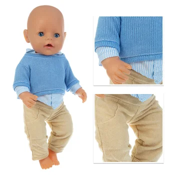 43 cm, Novorođenče, Dijete Lutka Odjeća Modne Odjeće za 17 Inča Baby Doll Američki OG girl Lutka Kostimi