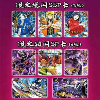5/25/180 Art Anime Naruto Kartice Crtani Shippūden Kakashi TCG CP Rijetke Trgovina Collectible Kartice Bitka Kartice za Djecu Poklon Igračka