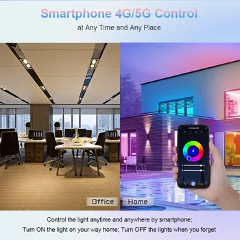 5 u 1 Tuya WiFi Led Kontroler Alexa Google Home Glasovno Upravljanje RGB RGBW CCT Led Traka Kratka Bluetooth APLIKACIJU RF daljinski Upravljač 12 24