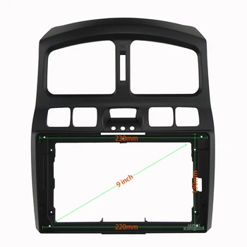 9 INČA Аудиомагнитолы auto Okvir GPS Navigacija Fascije Ploča dvd Plastični Okvir tabele je pogodan za HYUNDAI SANTAFE/ HAWTAI SANTAFE