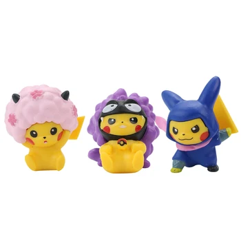 9 kom./compl. Pokemon Pikachu Anime Lik Pikachu Igračku Cosplay Nakit Nakit Anime Lik Dječji Rođendan Pokloni