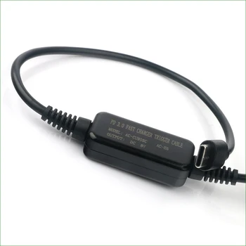 AC-PW20 USB Type-C NP-FW50 Adapter za lažan dc za Sony ILCE-6300 ILCE-6400 a6400 a6500 a7 ILCE-7R a7R II
