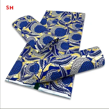 Afrička odjeća afričke haljine plus size žene grafike batik tkanina pravi vosak set materijal elegantne večernje haljine za žene