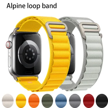 Alpine loop remen za Apple watch remen 49 mm 44 mm 40 mm 45 mm 41 mm 42 mm 38 mm 42 44 45 mm narukvica iWatch Ultra serija 7 6 5 3 se 8
