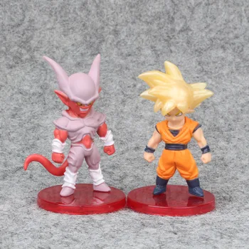 Anime Dragon Ball Z 21 kom./compl. Sina Goku i Vegeta Vries Figurica Model Igračke za Djecu 7-8 cm