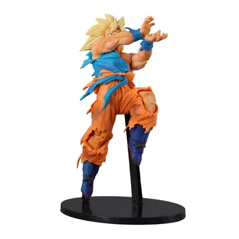 Anime Dragon Ball sina Goku Figurica Igračke 22 cm PVC Super Сайян Kamehameha Statue Model Lutke Collectible Ukras Pokloni