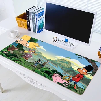 Anime hej Arnold Računalni Miš Gaming podloga Za Miša Veliki podloga Za Miša Igra XL Mause Tepih Stolni Mat Tipkovnica Laptop Tepih Za Mini PC