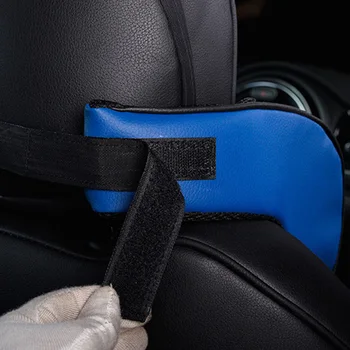 Auto Jastuk Za Vrat BMW MINI Cooper PVC Koža Prozračna Auto Jastuk Za Odmor Na Vratu dodatna Oprema Za Interijer