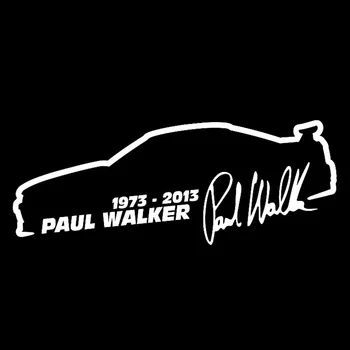 Auto Naljepnice JDM za Muškarce Paul Walker Fast and Furious Modni Utrke Rally 4x4 off-road Auto Naljepnice Za Polaganje Poklopac Pribor