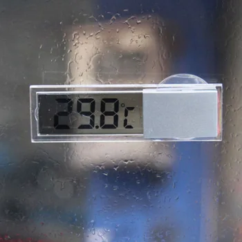 Auto-Termometar Osculum Tip Stupnjeva Celzijusa LCD Digitalni Mjerač Temperature Na Присоске Za Unutarnju Vanjsku xqmg Potrošačke Novi
