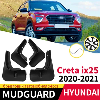 Auto Zaliske Za Hyundai Creta ix25 2020-2021 Plastične Zaliske Zaliske Zaliske Ukrasni Pribor 4 kom