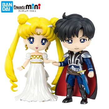 Bandai Figuarts mini Sailor Moon Princeza Серенити Princ Эндимион 30 Godina Lik Anime Naplativa Model Igračke