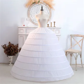 Bijele Bujne 8 Obruča Donje Suknje Vjenčanje Pribor Za Magnitude Haljina Vjenčanje Vjenčanica Bujne Haljine Donja Suknja Na Lageru