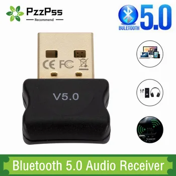Bluetooth 5,0 Bežični Adapter USB Bluetooth 5,0 Audio Prijemnik Ključ za PC Računalo Laptop Slušalice Pisač Prijenos Podataka