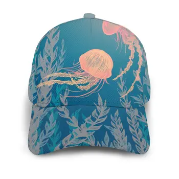 CINESSD Meduza Slikarstvo Bejzbol Kape za žene i za muškarce snapback kape s Klasični Stil šešir Svakodnevno Sport Vanjski kape
