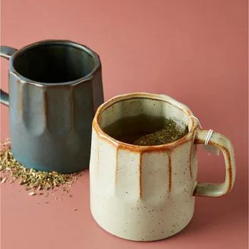 Ceramic Coffee Cup Juice Water Mug Pivo Luxury Brief Milk Drinkware Mug Christmas Services à Caféкружка s Dvostrukim Dnom Pivo