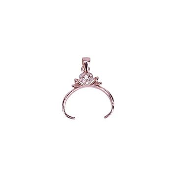 Crown sa dijamant-ovjes kopča kopča nakit diy pribor žad žad crystal dragulj ovjes buckle