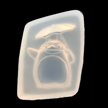 DIY Crtani Slatka Totoro Crystal Epoksidna Silikonska Forma Soft Keramika Mobilni Telefon Ljuska Ukras Ukrasni Oblik 16535