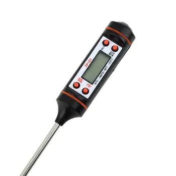 Digitalni Termometar Kuhinjski Termometar za Meso, Vode, Mlijeka, Kuhanje, Sonda za roštilj, Elektronski Termometar za Pećnice, Kuhinjski Alati