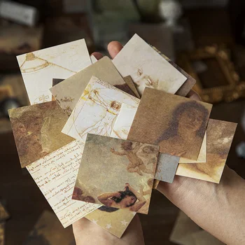 Dimi 400 listova Jastučići modernog Umjetnika Van Gogh Papir za pisanje Klasicni Notepad Deco Dnevnik DIY Scrapbooking Ured Školski Pribor