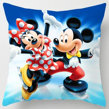 Disney 45X45 cm Jastučnica Osnovna Jastuk Mickey Mouse Slatka Crtani Ispis Поясная Jastuk Kauč na Jastučnicu