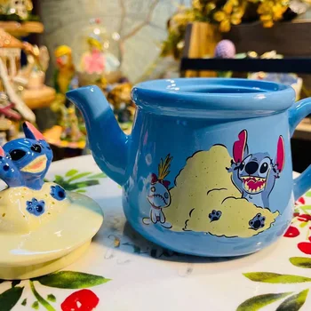 Disney Crtani Lilo Stitch Lik Lutke Keramika Šalice Kreativni Crtani Bod Keramički Čajnik Velikog Kapaciteta Za Vodu Poklon