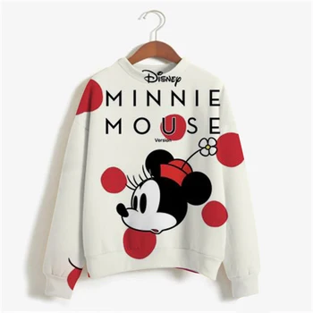 Disney animirani film Mickey Mouse Minnie Mouse Par Hoodies Ženske/Muške Флисовые Jesen Veste Ženski 90s Odijelo Anime